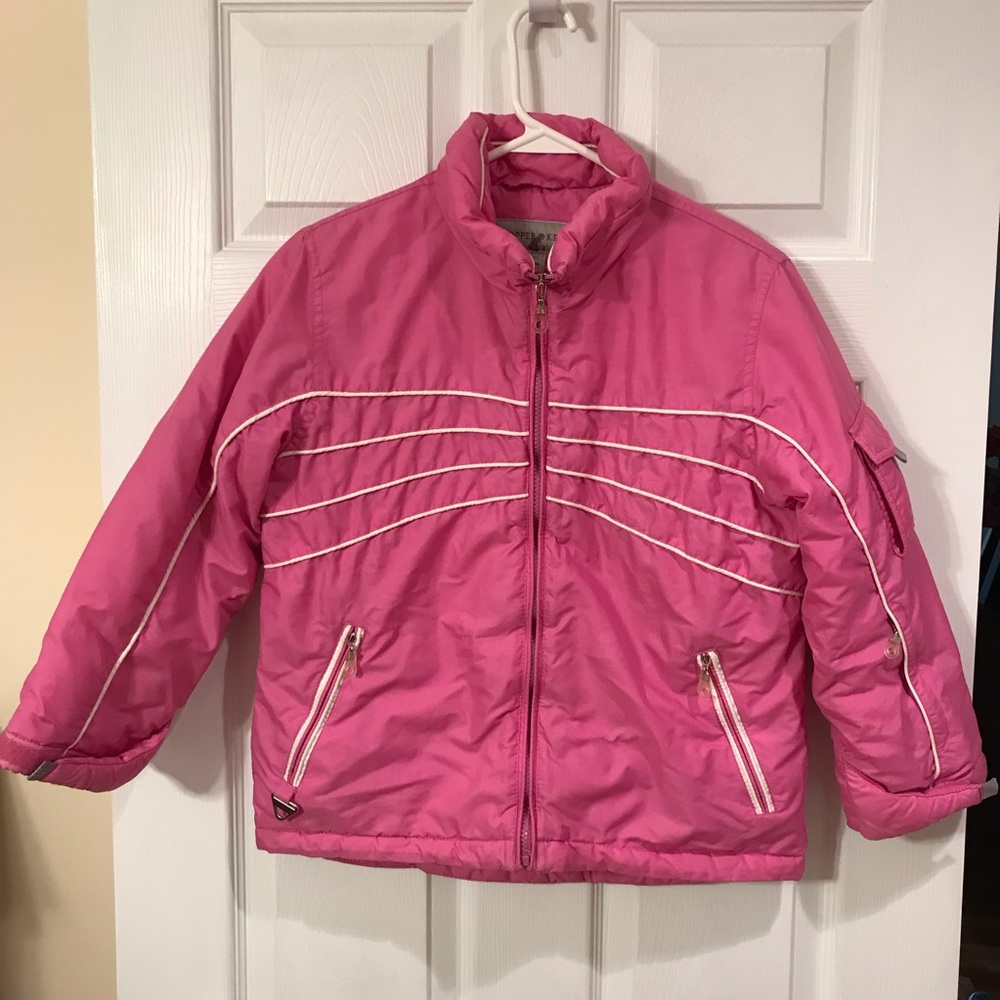 Girl’s Copper Key Winter Coat Pink Size S((7/8)
